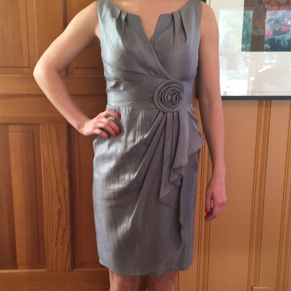 Shimmery Gray Dress